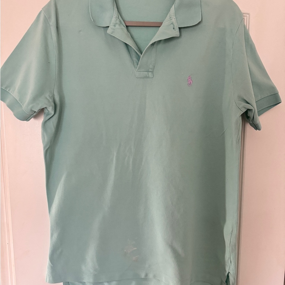 Ralph Lauren Men's Polo in sea foam Green